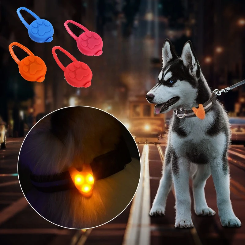 Collier étanche avec lumière LED en silicone