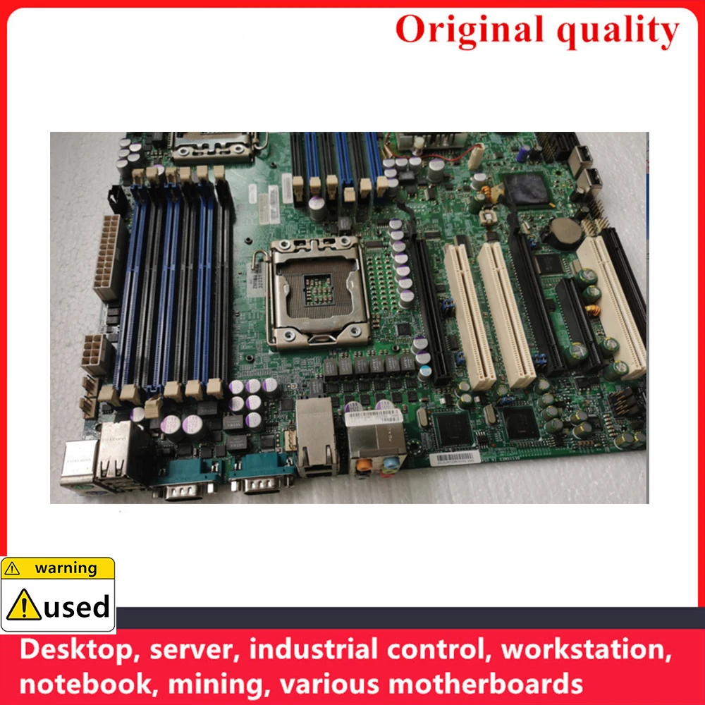 Imagem -04 - Motherboard Usado para Supermicro X8da3 Servidor Workstation Mainboard Lga 1366 Ddr3 Ecc Pci-e2.0 Sata2 Usb 2.0