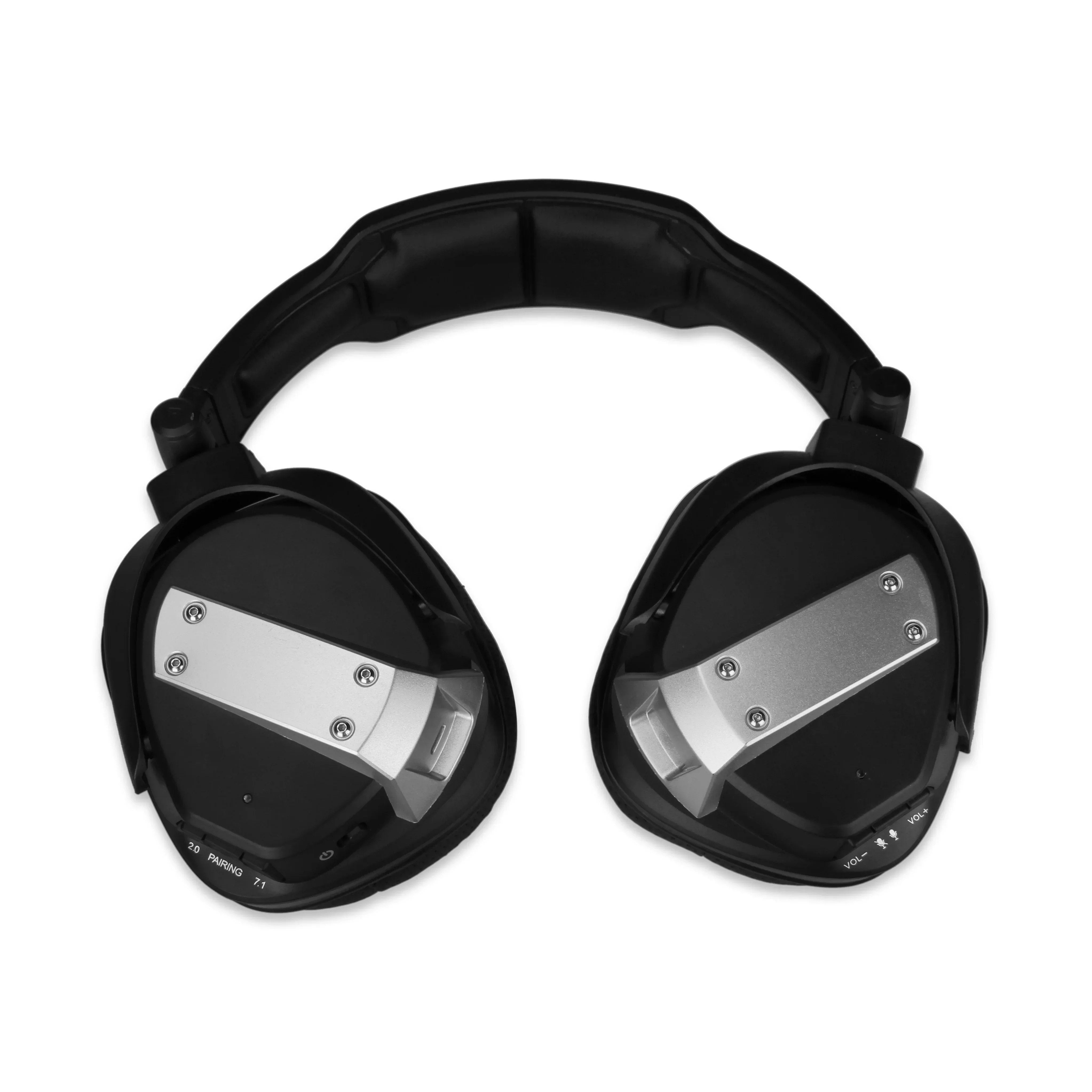 Auriculares inalámbricos para juegos de 2,4G con micrófono desmontable para PS4/PC/ordenador/auriculares gamer con 7,1