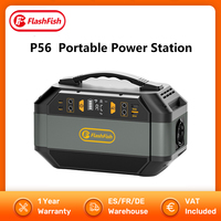 FF Flashfish P56 Portable Power Station 288.6Wh Battery Pack Solar Generator 330W AC Output 600W Peak 9 Outputs for Camping