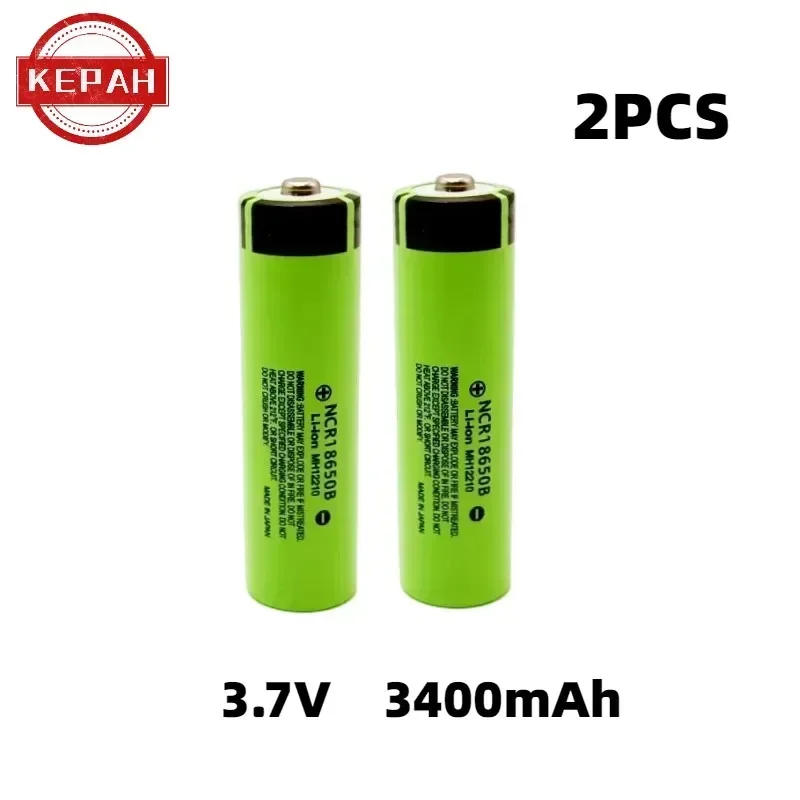 3.7V 3400mAh 18650 34B Li-ion NCR rechargeable battery NcrSuitable for flashlights small fans etc