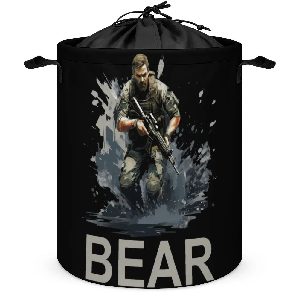 Storage Box Copy of Chad Life Tarkov USEC BEAR Organizer Division Top Quality Laundry Basket Handle on Both Sides Can Be Folded