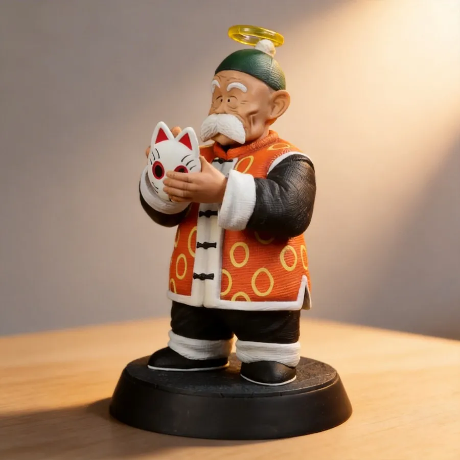 

Dragon Ball Son Gohan (Grandpa) Anime Figure 18cm Collectible Figure Model for Home Office Decoration