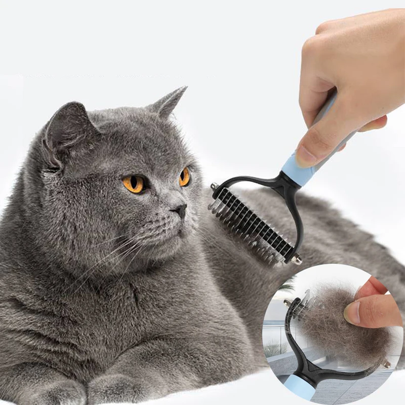

Dog Cat Hair Removal Comb Pet Long Hair Short Hair Pet Grooming Care Brush Trimming Dematting Brush Dog Pet Grooming Equipment