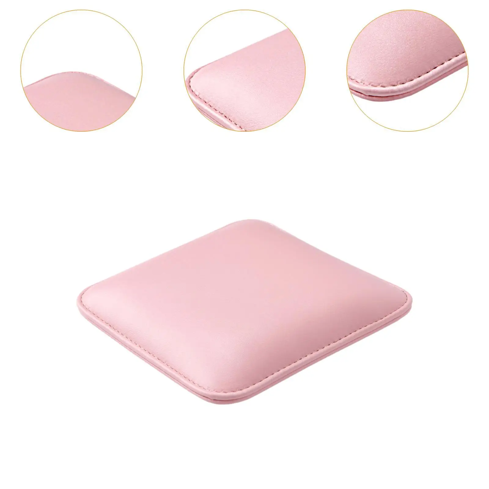 Elbow Rest Easy to Clean PU Leather Non Slip Professional Soft Table Desk Station Elbow Pad for Manicure Salons Home DIY