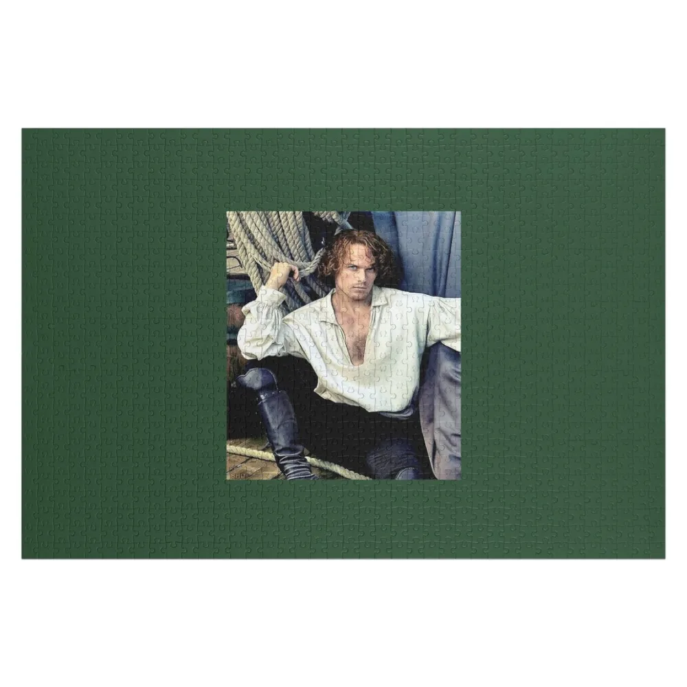 Sam Heughan Jigsaw Puzzle Animal Toddler Toys Custom Photo Personalised Jigsaw Puzzle