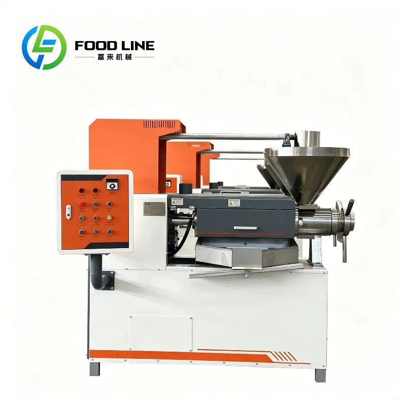 Customized Commercial 120 Screw Oil Press, 150kg/h Automatic Stainless Steel Extractor with High Productivity for Oil Mill