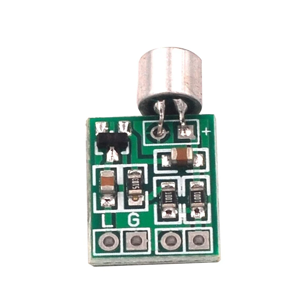 5Pcs Mini Microphone Audio Amplifier Module Speaker Circuit Board DC 2.5-9V 14x12mm Mic Accessories