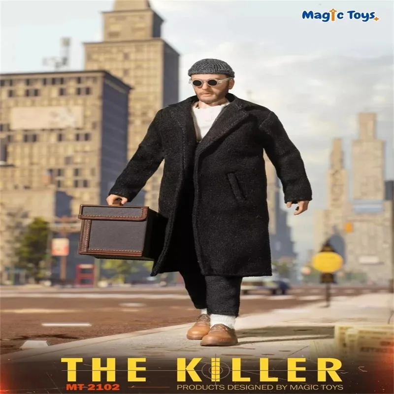 Magic Toys MT2102 1/12 Male Killer Leon Jean Reno High Quality Model Full Set 6” Action Figure Solider In Stock