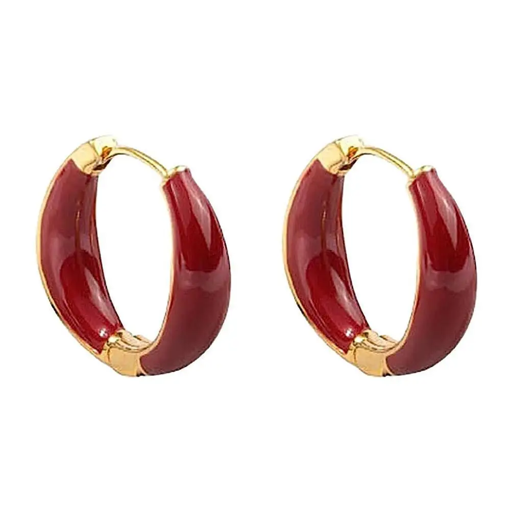 New Trendy and Fresh Earrings for Women's Fashion Versatile Light Luxury Earrings Fashionable Small and High end Earrings U4C5