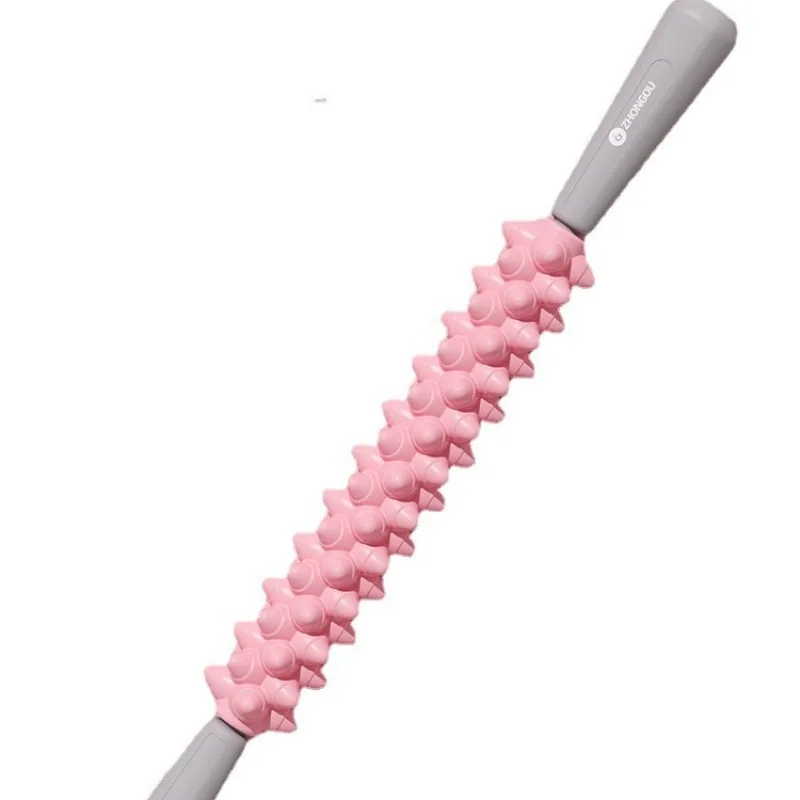 Yoga Massage Roller Spike Foam Roller Deep Tissue Leg Back Muscle Recovery Tool Fitness Pilates Gym Workout Men Women Home