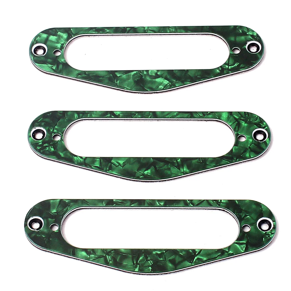 

3 Pcs Guitar Pickup Frame Humbucker Ring Pickups Accessories Single Coil Mounting