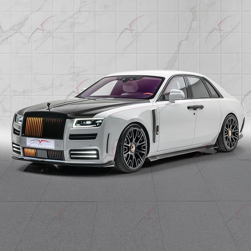 Suitable for Rolls Royce's new 4th generation Ghost modified MSY kit front bumper assembly, rear bumper assembly, carbon fiber