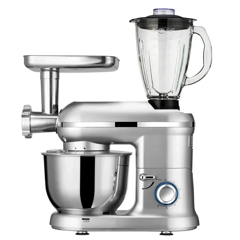 1000W 3 in 1 Multi-function Planetary Stand Food Mixer with Meat Grinder & 5.5L Bowl