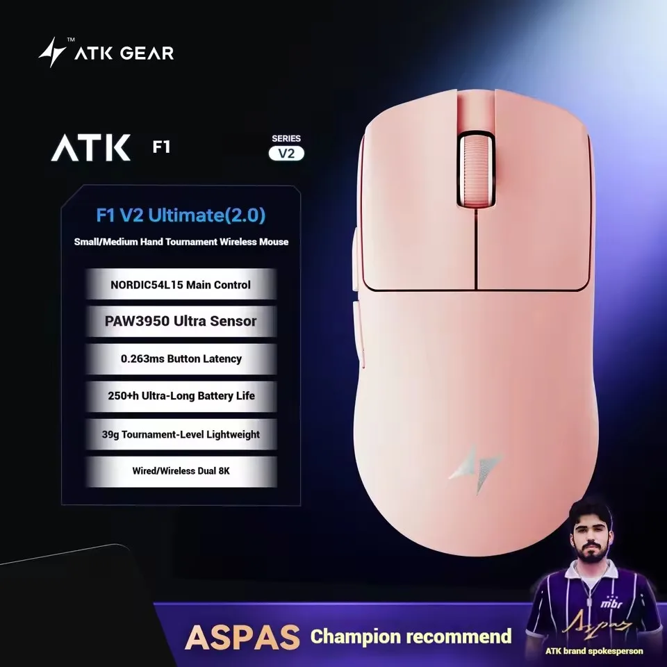 atk-blazing-sky-f1-v2-ultimate-wireless-gaming-mouse-dual-mode-lightweight-paw3950-ultra-dual-8khz-low-latency-ergonomic-extreme