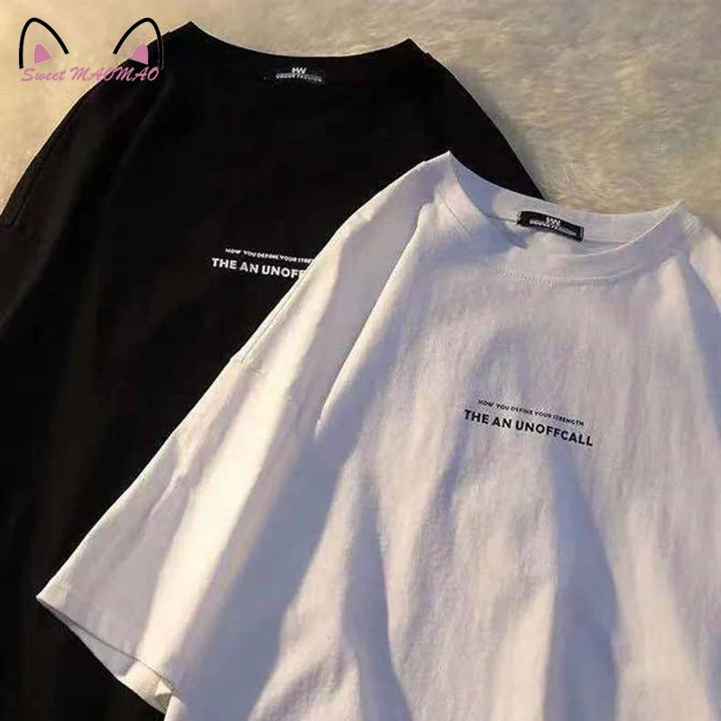 Man\'s T-shirt Fashion Letter Print T Shirt Man 2022 New Summer O-Neck Oversized T Shirt Loose Short Sleeve Streetwear Tops