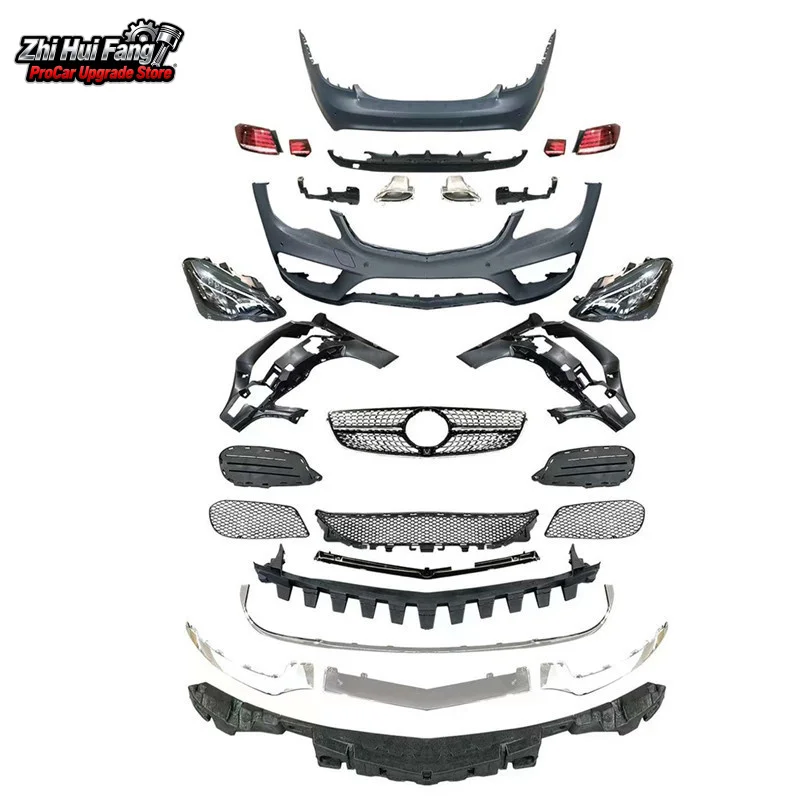 

Подходит для Mercedes-Benz E-Class W207, новая модель, модификация решетки объемного звучания, бампер, старый для нового COUPE