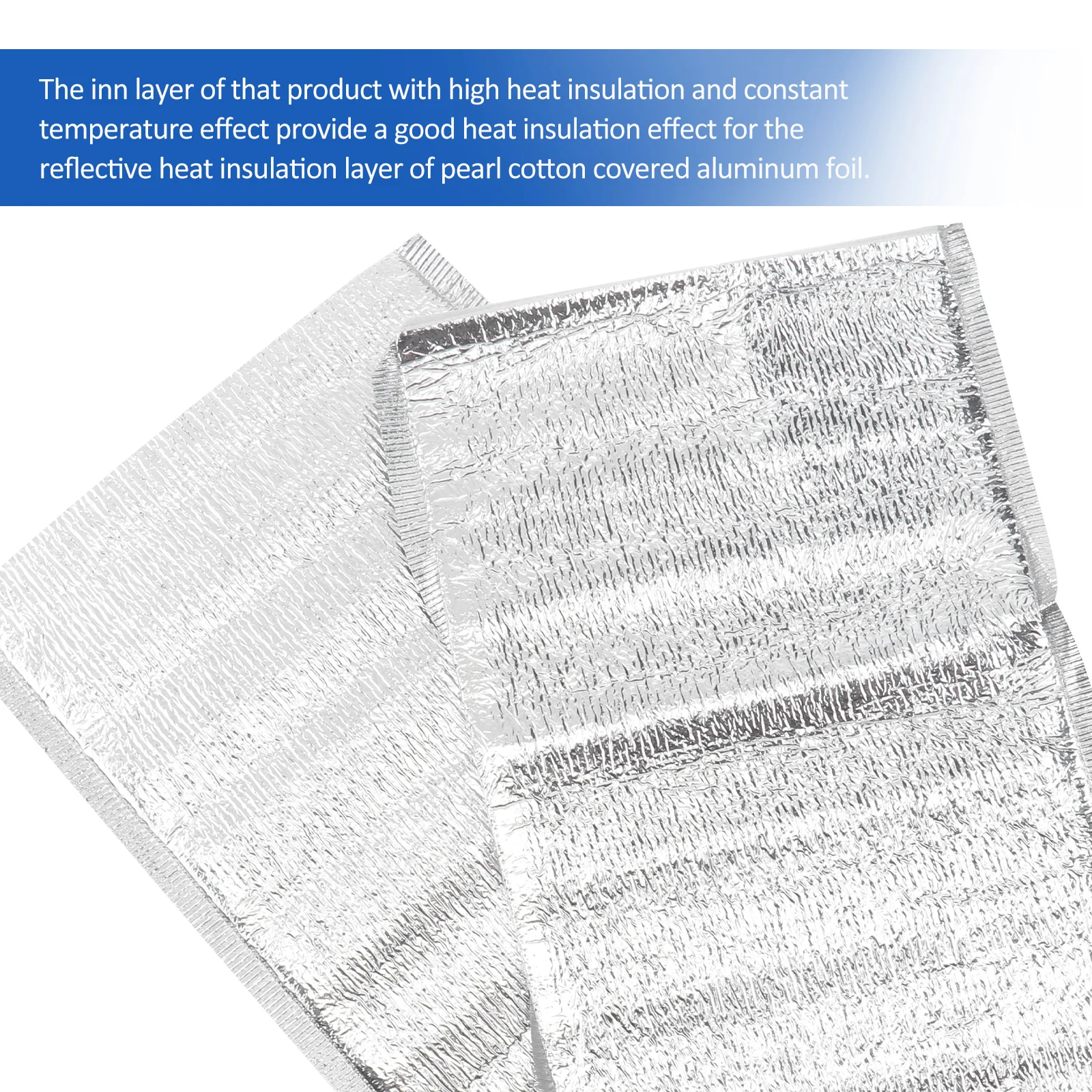 

20pcs Thick Thick Insulated Pouch for Food Storage Take Disposable Insulation Bag Out Disposable Aluminum Foil Pouch Thermal