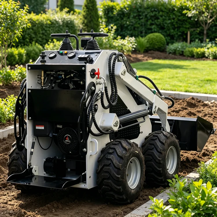 S360 Compact Wheeled Skid Loader Light Structure Mini Machinery For Household And Small Contractor Use