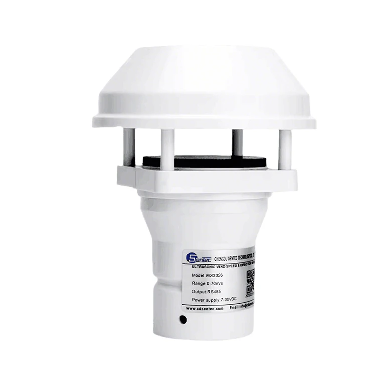 

WS3056 RS232/RS485/SDI-12 Ultrasonic Wind Speed Direction Sensor Ultrasonic Anemometer for Weather Station