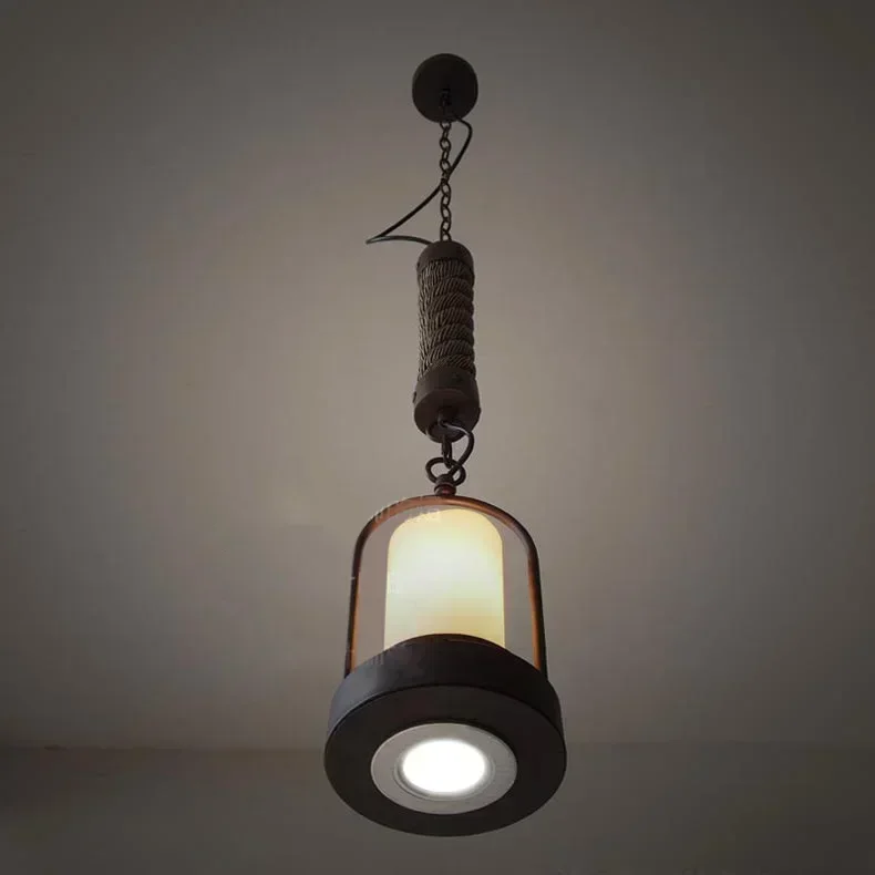 TechHPLED Chandelier Traditional Light With Down Light Wrought Iron Chandelier And Ceiling Lamp