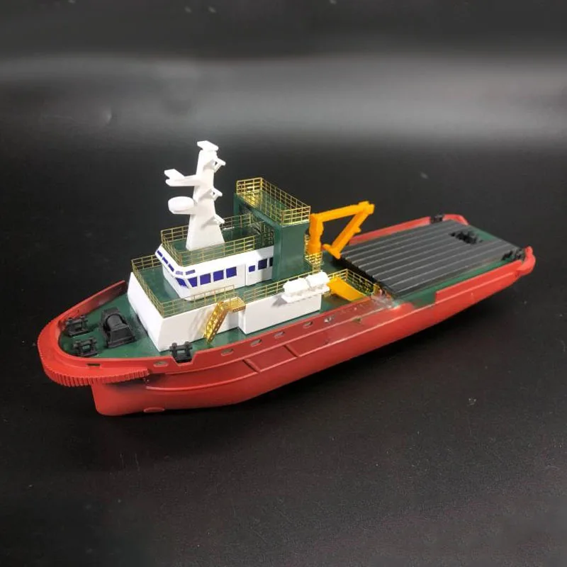 1/200 RC Tugboat Model Ocean Working Ship Assembly Kit fai da te fatto a mano telecomando modello di nave Kit modello multifunzionale