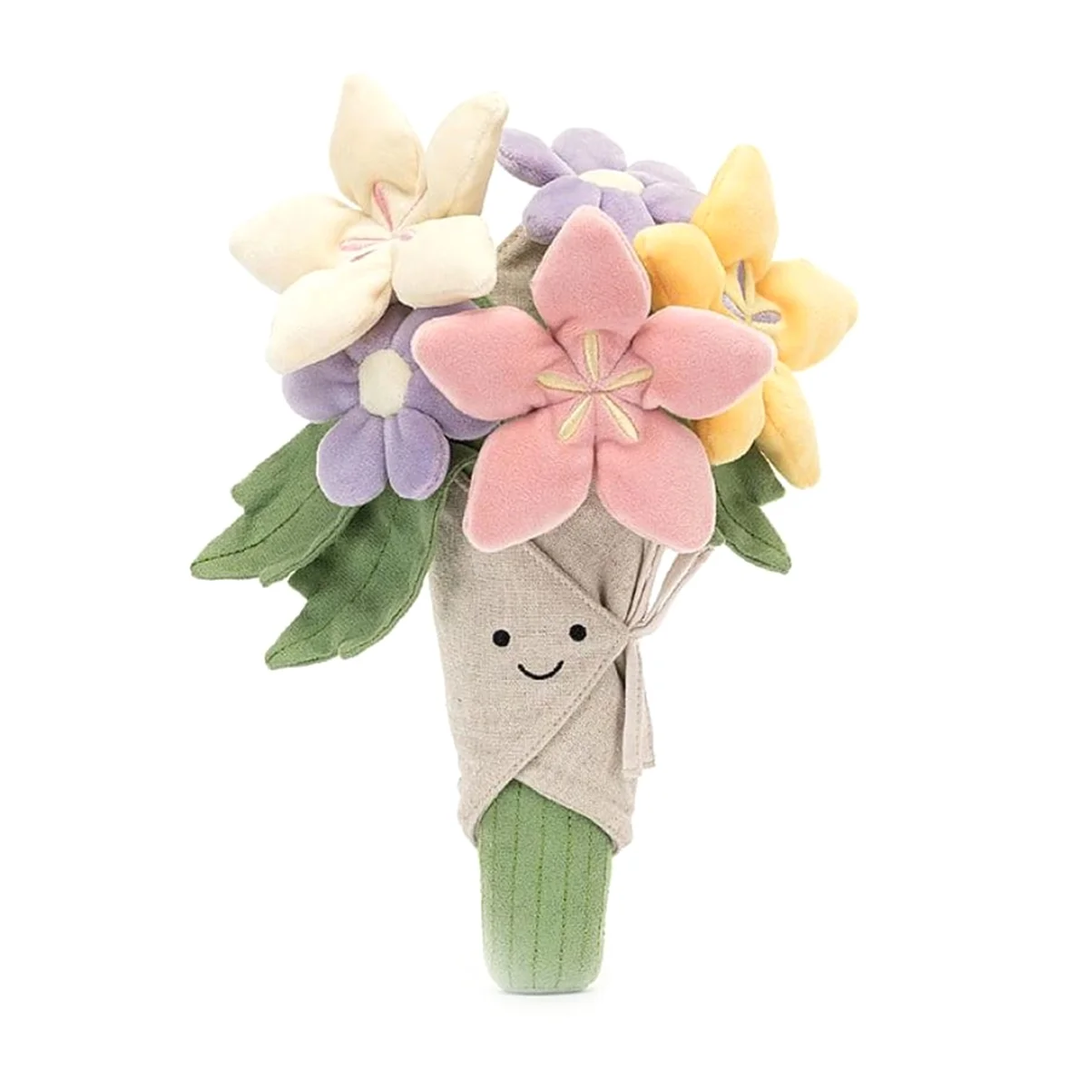 Plush Flower Plush Toys Bouquet Doll Cartoon Stuffed Pillow Birthday Graduation Day Gift