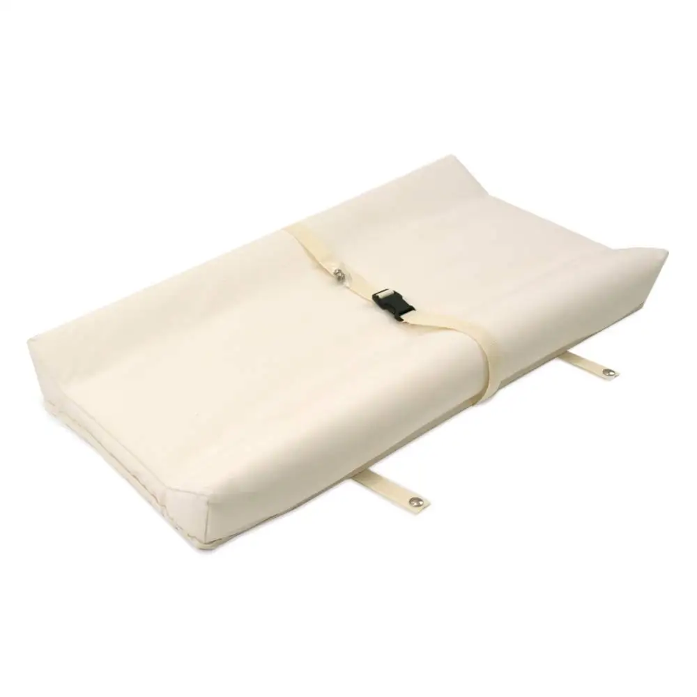 Naturepedic Organic Contoured Changing Pad - Easy to Clean, Lightweight & Portable - Comfort 2-Sided Waterproof Baby Diaper Chan