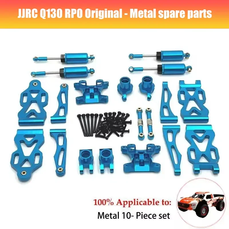 JJRC Q130 RC Autoteile Differential Bürstenlos Einstellbare Motorantrieb Montage Originalreifen Frontstoßstangengehäuse Säule