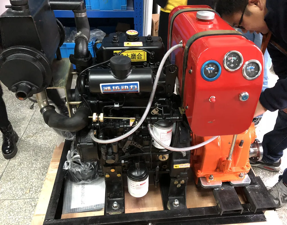 Best Price and in Stock 2 Cylinder Ricardo 30HP Small Engine  2105 Model
