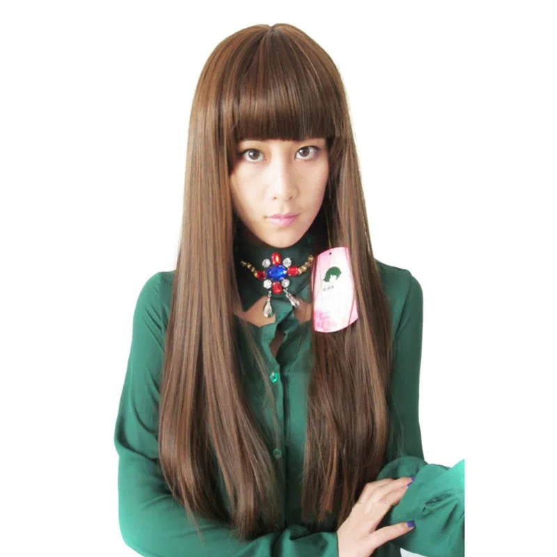 perruque-synthetique-longue-et-lisse-avec-frange-aspect-naturel-fibre-mate-marron-clair-resistant-a-la-chaleur-costume-de-fete-quotidienne-cosplay