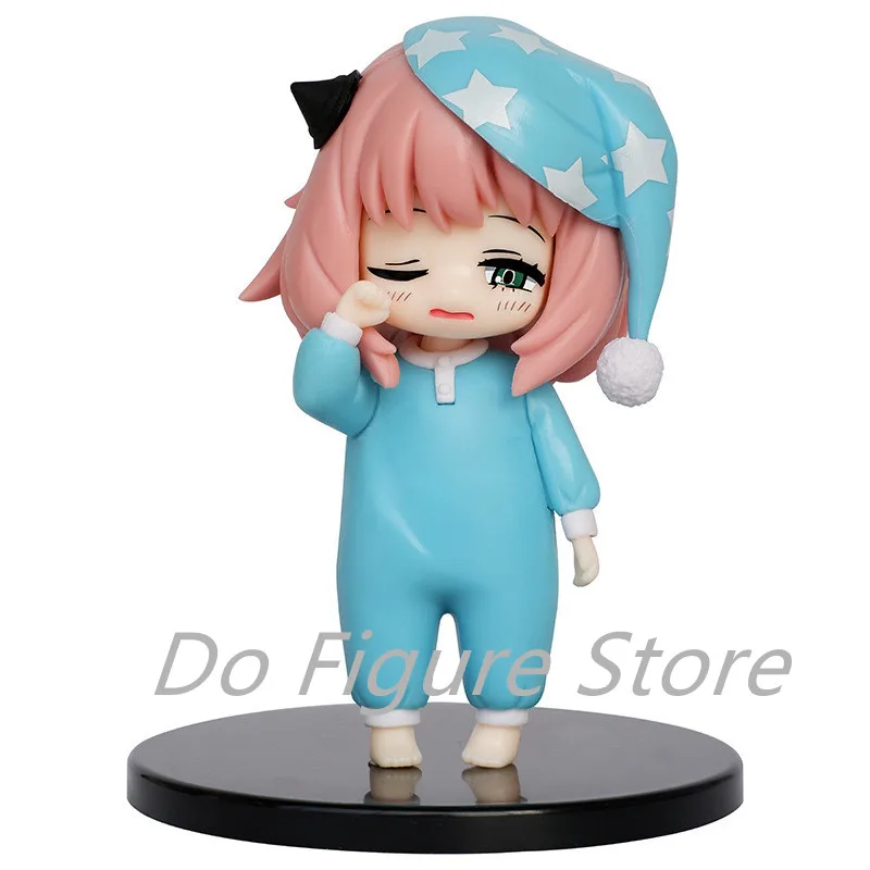 

New Anime Spy X Family Anya Forger Figure 13cm Cute Pajamas Anya Action Figure Collection Pvc Model Toy Doll Child Birthday Gift