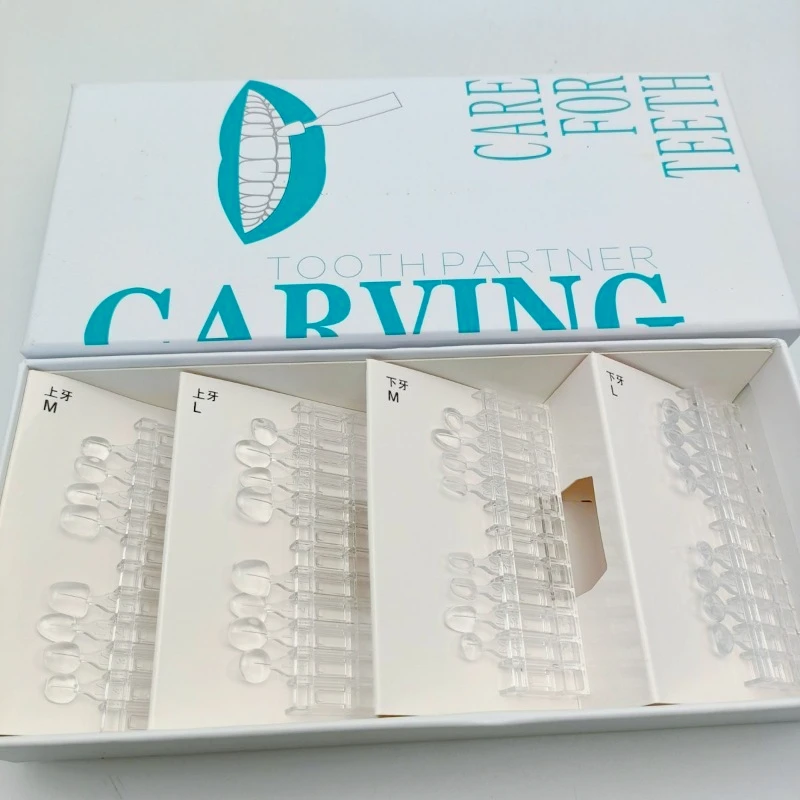 1 Set Lab Resin Veneer Fast Shaping Tooth Piece, Aesthetic Restoration High-end Tool S