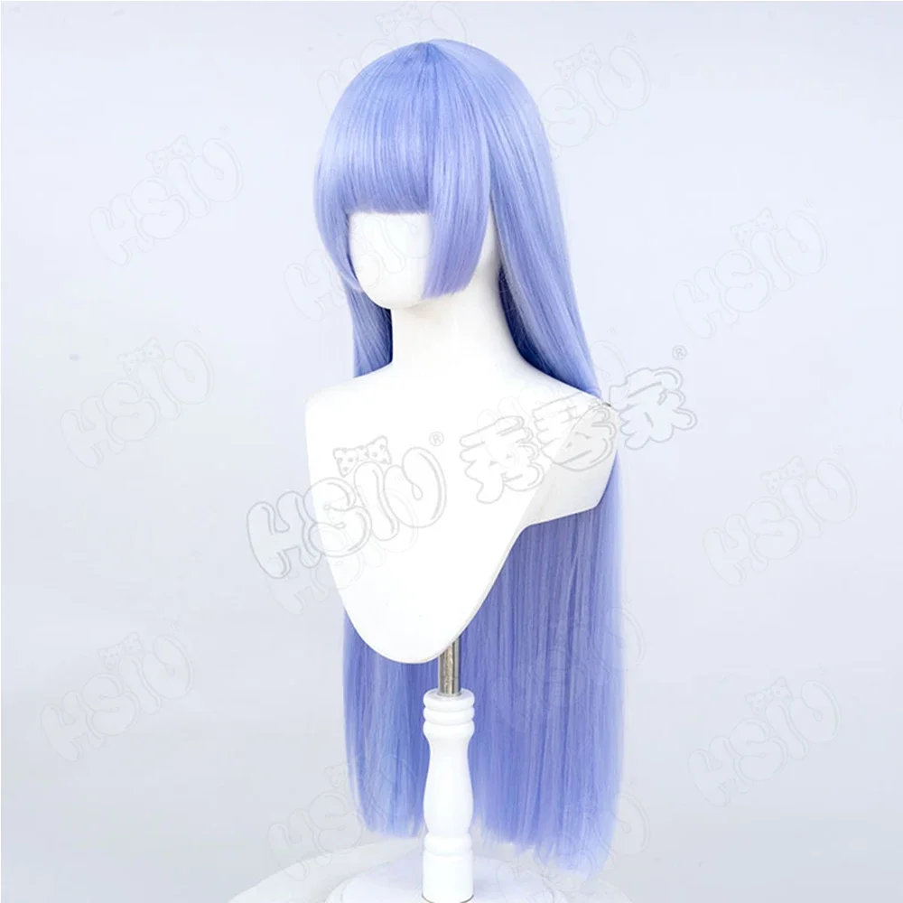 تأثيري أنيمي تاريخ لايف Izayoi Miku شعر مستعار تأثيري الأزرق الأرجواني الشعر الطويل لعبة أنيمي شعر مستعار تأثيري شعر مستعار حفلة الهالوين