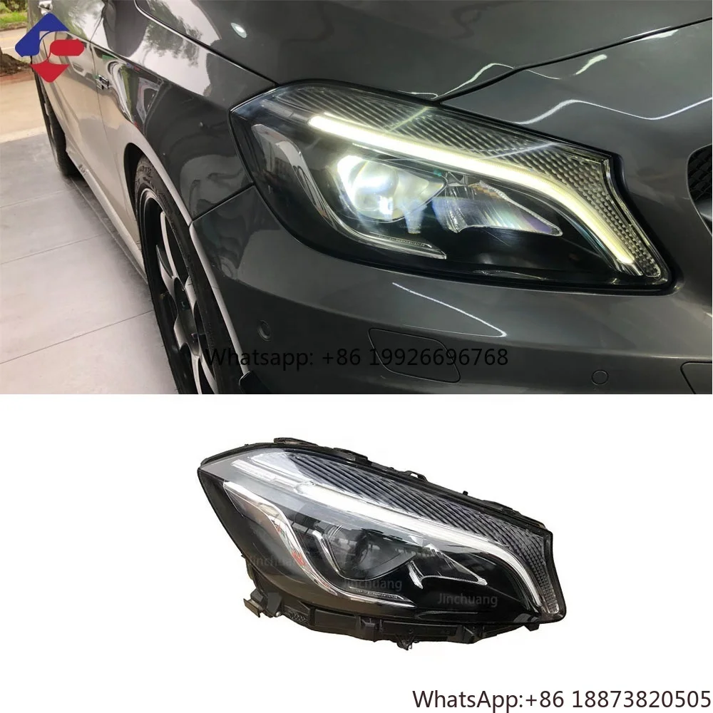 

for Benz A180 A200 A220 A45 W176 A1769068900 Upgrade to Full Led Headlamp Headlight