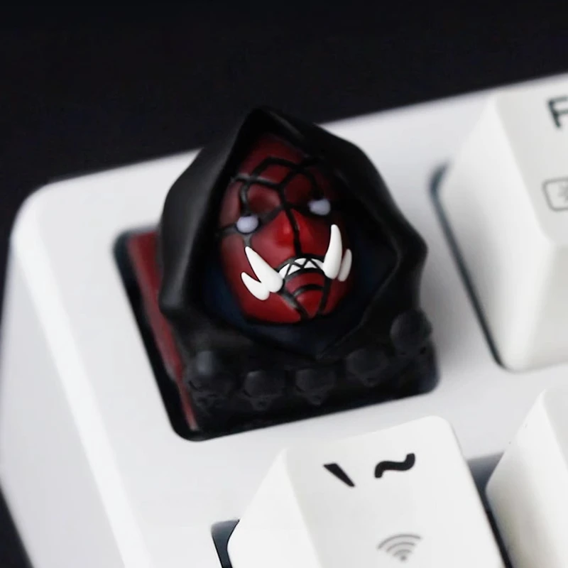Solo Leveling Artisan Keycap Shadow Army Resin Anime Keyboard Cap Custom Point KeyCap untuk Hadiah Aksesori Keyboard Mekanis