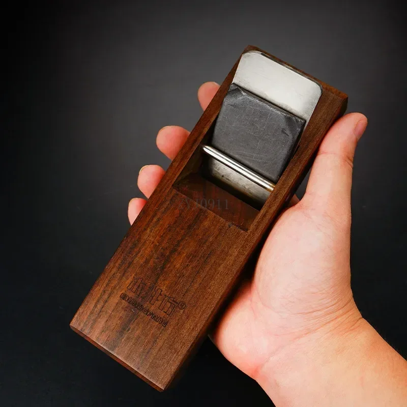 : Pialla in legno in stile giapponese Pialla in legno con pozzo quadrato Pialla a tirare Strumento per la lavorazione del legno Pialla in ebano da tavolo Strumenti per l'aereo giapponese