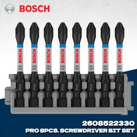 BOSCH 2608522330 Professional 8pcs Screwdriver Bit Set With Impact Control 50mm PZ/PH Bits Bosch Impact Drill Accessory