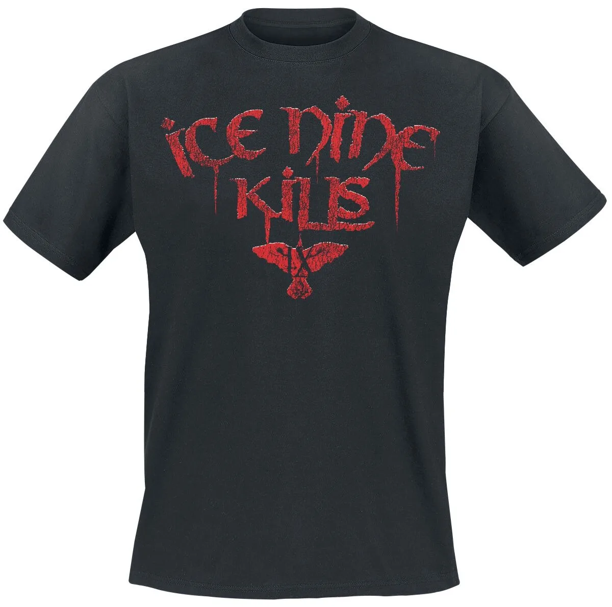 Ice Nine Kills X Halloween Unisex Cotton T-shirt Michael Myers Silhouette Print Horror Metal Casual Tee