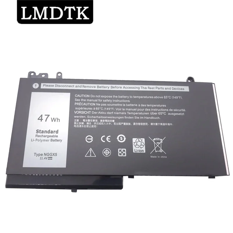 

LMDTK Новый NGGX5 Аккумулятор для ноутбука Dell Latitude E5270 E5470 M3510 E5570 JY8D6 954DF 0JY8D6