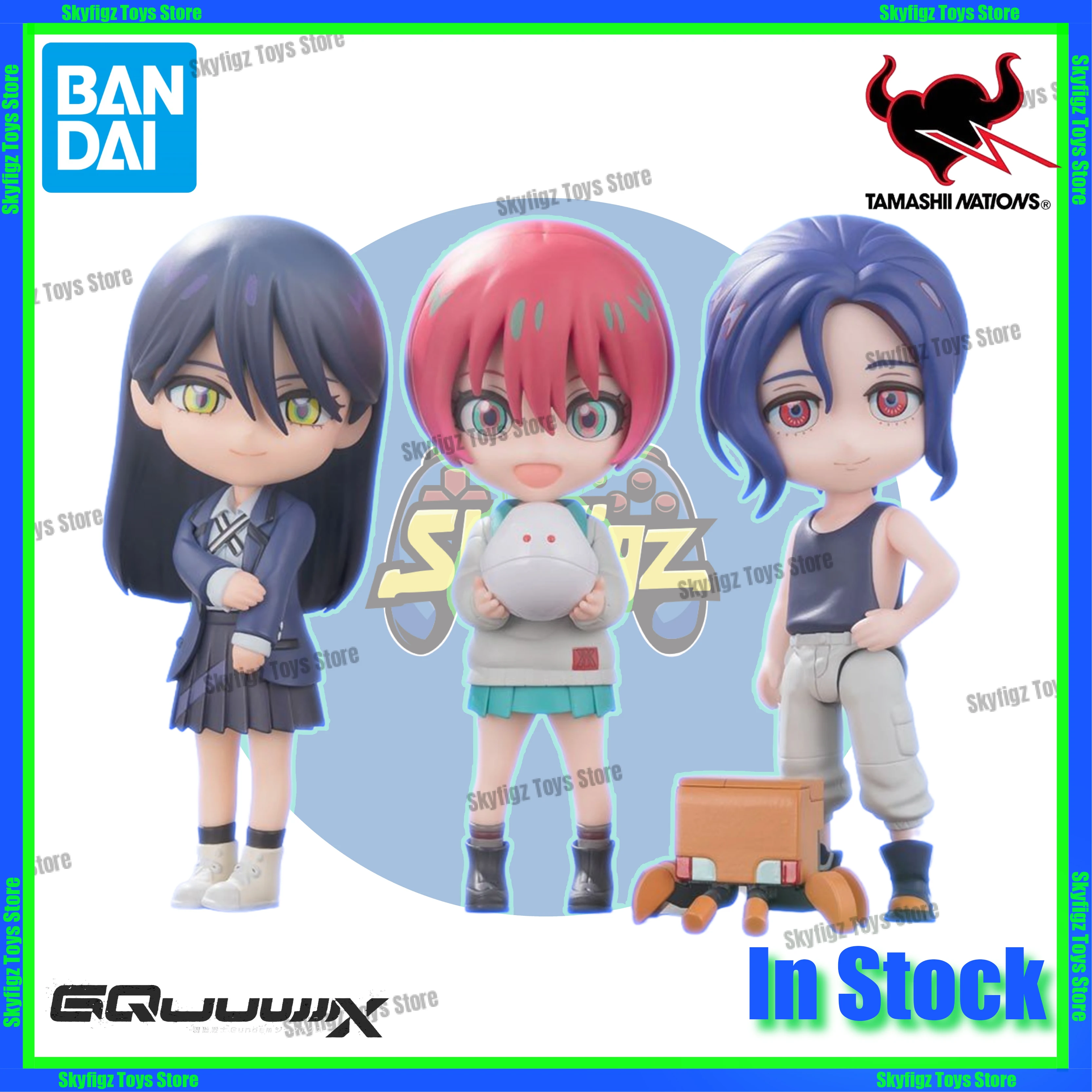 

В наличии Bandai Figuarts Mini FM Gundam GquuuuX Machu Niyaan Xiusi Edition Мобильные куклы Mizuko Коллекция фигурок Подарки