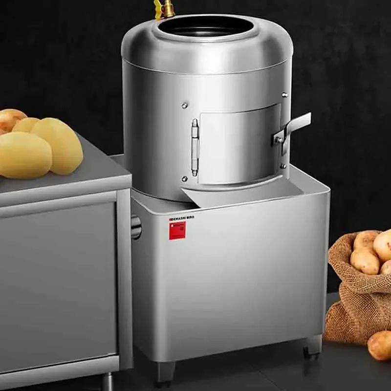 Nouvelle Machine à éplucher 150 kg/h, Machine à éplucher les pommes de terre commerciale, cantine d'école d'hôtel, éplucher la patate douce et le gingembre TP10