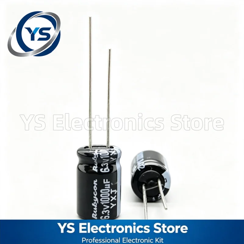Rubycon YXJ 6.3YXJ1000M8X11.5 6.3V 1000UF 1000UF6.3V 8x11.5mm Imported Electrolytic Capacitor Brand New Genuine Japan