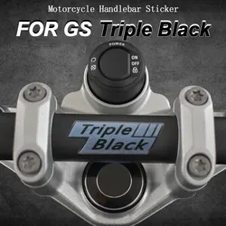 For BMW GS 1250 Triple Black 2021 2022 2023 R1200GS R1250GS GS1200 GS1250 Adventure Accessories Motorcycle Handlebar Stickers