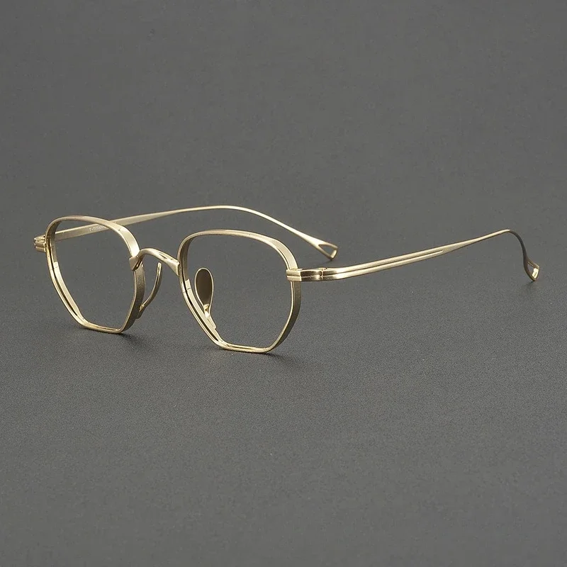 

Brand Designer Handmade Eyewear Retro Anti-blue Light KMN9919 Reading Titanium Glasses Frames Men's Women's Eyeglasses Optical