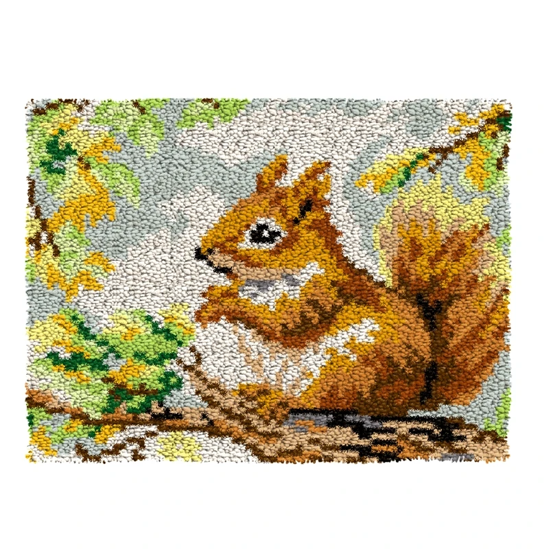 Animal Cartoon Latch Hook Embr - Embroidery Knot 评论和价格