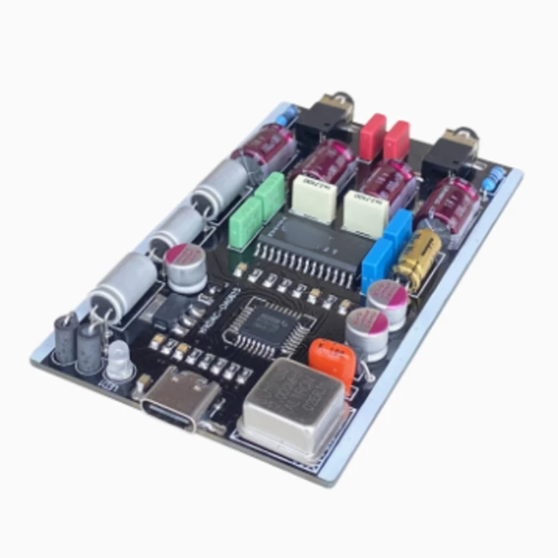 PCM2706DAC TDA1305 Decoder Amp I2S To 3.5Mm Output USB Amp USBDAC Decoder G2-009