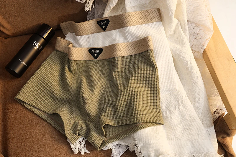 1 stücke männer Boxer Shorts Eis Seide Unterwäsche Plus Größe Unterhose Atmungs Sexy Dünne Höschen klimatisierten Dessous Großhandel – Detail 2