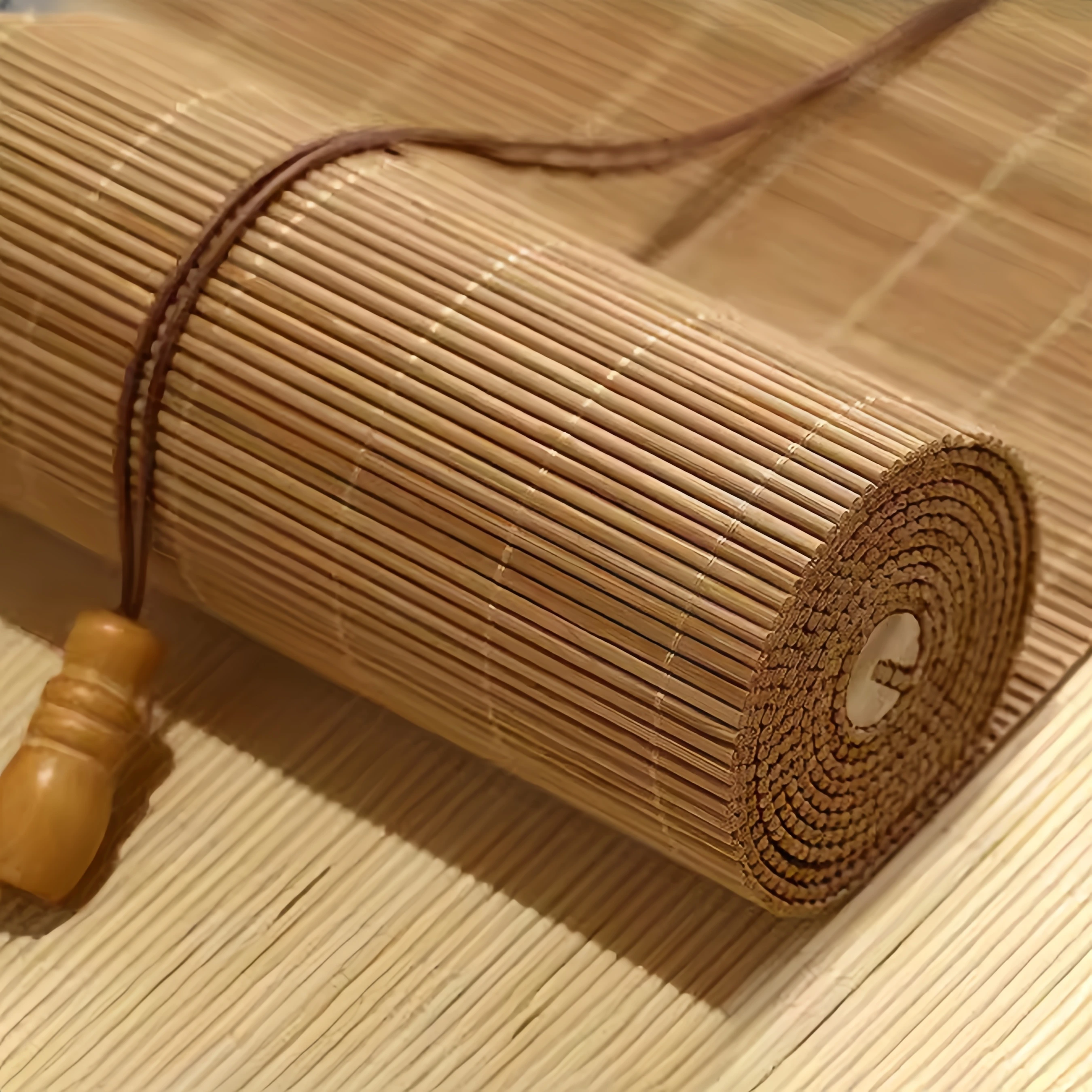 Custom Bamboo Roller Blinds/Shades,Curtains for Sunshade & Ventilation,Outdoor/Indoor Wall & Ceiling Decor,Partition,1m x1m