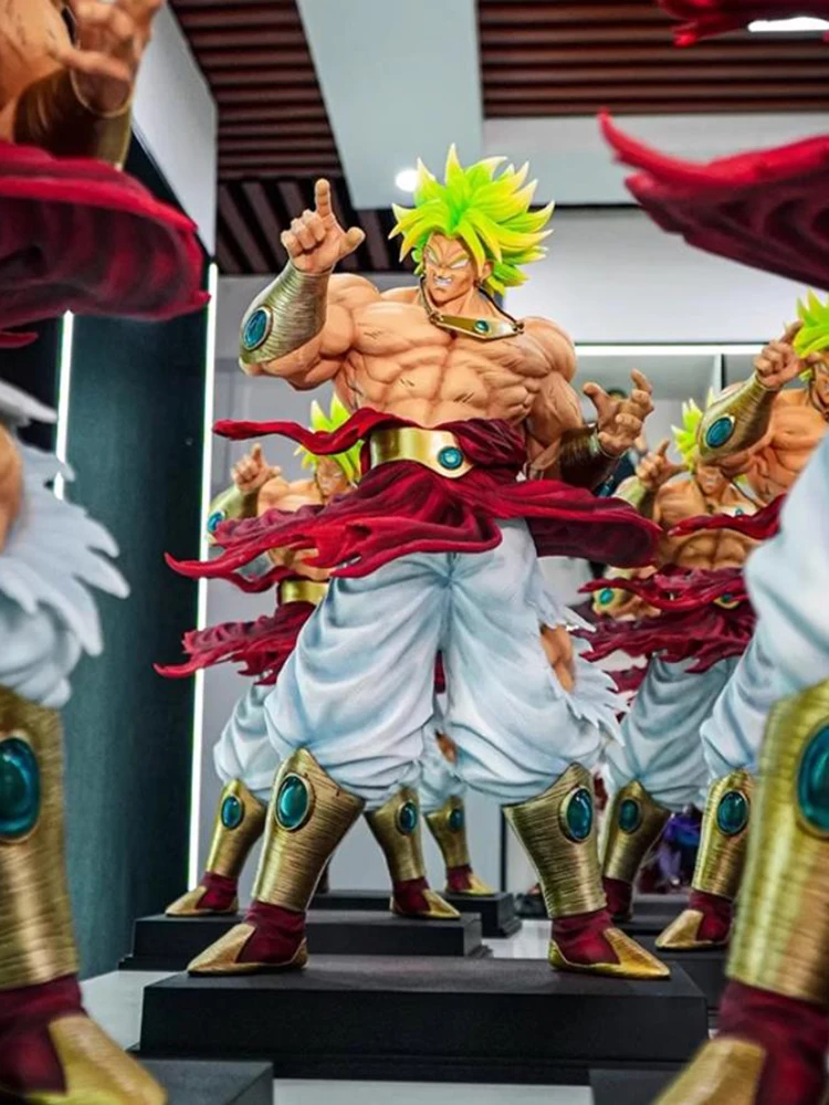 Statue Dragon Ball frère Jt Break Brolly, dessin animé créatif autour d'ornements de bureau faits à la main, cadeau d'anniversaire pour garçon, en Stock